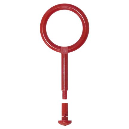 Red Plastic Strike Pull Pin