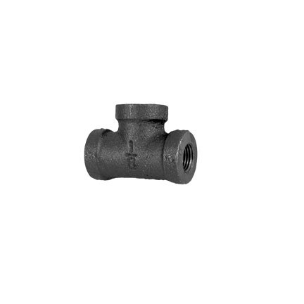 1/8" Tee, Black Pipe