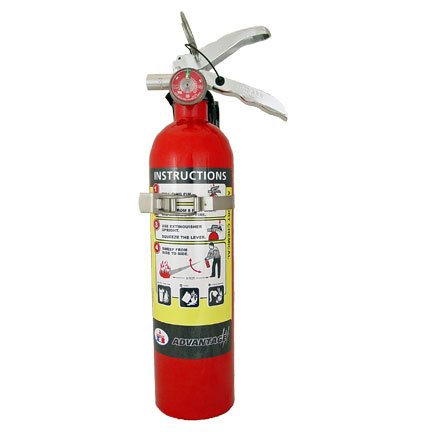 2-1/2 lb. ABC - Badger Model ADV-250 Extinguisher w/Vehicle Brac