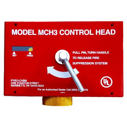 MCH Control Head, Mechanical, with Local Actuation